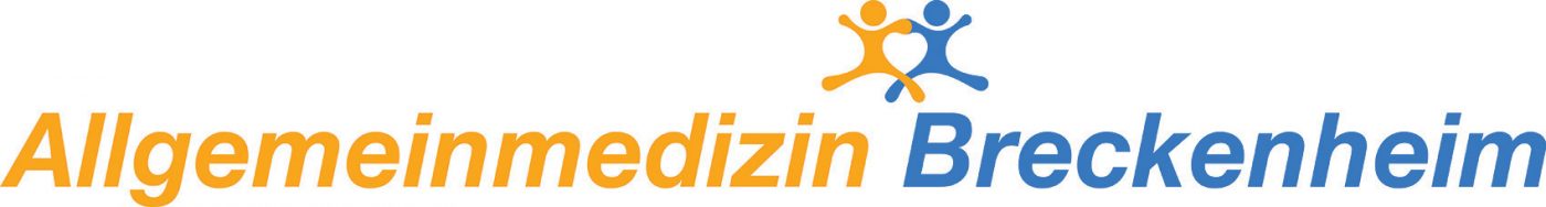 Logo-Schriftzug „Allgemeinmedizin Breckenheim“.